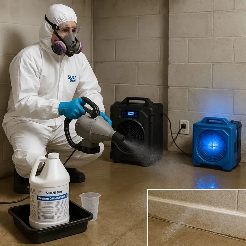 Sanitization and Odor Removal process in Manti, UT