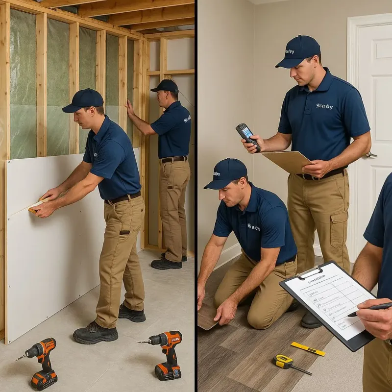 Repairs and Reconstruction process in Manti, UT
